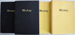 Varia, Sonstiges: COMICS: 4 Bände Mickey Maus 50er Jahre (I, Ia, II, IIa) In Französchisch. Angefang - Andere & Zonder Classificatie