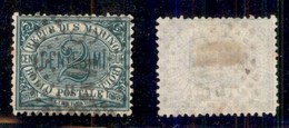 SAN MARINO - 1877 - 2 Cent Cifra (1) - Usato - Other & Unclassified