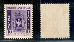 ALBANIA - 1940 - 10 Qind Segnatasse (36) - Gomma Integra (40) - Autres & Non Classés