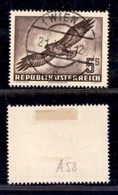 AUSTRIA - 1953 - 5 Shilling Uccelli Posta Aerea (986) - Usato (120) - Other & Unclassified