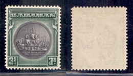 BAHAMAS - 1942 - Stemma (94b) - Gomma Originale - Invisibile Traccia Di Linguella - Other & Unclassified