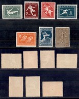 BULGARIA - 1931- Giochi Balcani (242/248) - Serie Completa - Gomma Originale (120) - Autres & Non Classés