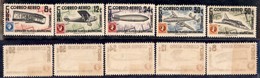 CUBA - 1955 - Aerei (467/471) - Serie Completa - Gomma Integra (38) - Autres & Non Classés