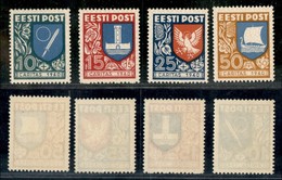 ESTONIA - 1940 - Caritas (152/155) - Serie Completa - Gomma Integra (35) - Otros & Sin Clasificación