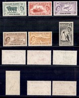 FALKLAND ISLAND - 1955 - Elisabetta II (117/122) - Serie Completa - Gomma Integra (46) - Autres & Non Classés