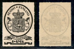 FINLANDIA - 1931 - 1 + 4 Marchi Pro Filatelia (169) - Gomma Integra (25) - Altri & Non Classificati