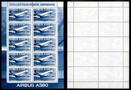 FRANCIA - 2006 - Minifoglio 3 € Airbus A380 (4110) - Gomma Integra (75) - Altri & Non Classificati