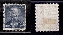 GERMANIA - BRD - 1953 - 30 Pfenning 150° Justus Von Liebig (166) - Usato (25) - Altri & Non Classificati