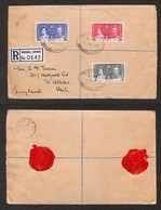 COLONIE INGLESI - Cyprus - Nozze 1937 – Raccomandata Da Nocosia Del 7.7.37 - Other & Unclassified