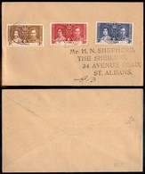 COLONIE INGLESI - Gambia - Nozze 1937 – Busta Per St. Albans Del 12.5.37 - Altri & Non Classificati