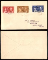 COLONIE INGLESI - Leeward IslandS - Nozze 1937 – Busta Per Londra Del 18.5.37 - Altri & Non Classificati