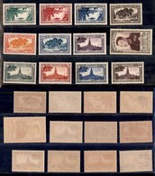 LAOS - 1951 - Re Sisavang Vong (1/12) - Serie Completa - Gomma Integra (45) - Other & Unclassified