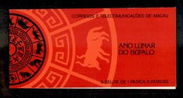 MACAO - 1985 – Libretto Anno Lunare Del Bufalo – Nuovo (35) - Autres & Non Classés