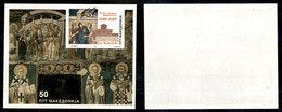 MACEDONIA - 1995 - Foglietto 700 Anni Affreschi Chiesa S. Bogorodica (block 4) - Gomma Integra (50) - Autres & Non Classés
