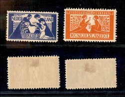 OLANDA - 1923 - Assistenza Artisti (134/135) - Serie Completa - Gomma Originale (40) - Other & Unclassified