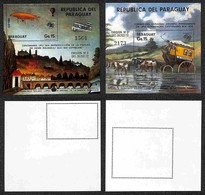 PARAGUAY - 1974 - Foglietti 100 Anni UPU (block 228/229) - Gomma Integra (80) - Other & Unclassified