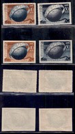 RUSSIA - 1949 - 75 Anni UPU (1383/1384 A+B) - Serie Completa Dentellati E Non - Gomma Integra (32) - Altri & Non Classificati