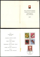 SVIZZERA - 1957 - Pro Juventude (648/652) - Libretto PTT - FDC - Altri & Non Classificati