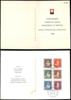 SVIZZERA - 1958 - Servizio - BIE (40/45) - Libretto PTT - FDC - Other & Unclassified