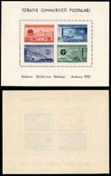 TURCHIA - 1952 - Foglietto ONU Per Sviluppo Agricolo Del Mediterraneo (block 4) - Gomma Integra (120) - Other & Unclassified