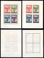 UNGHERIA - 1965 - Foglietti 20 Anni ONU (block 48 A+B) - Dentellato E Non - Gomma Integra (30+) - Other & Unclassified