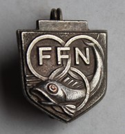 Ancienne Broche Récompense FFN Fédération Française De Natation Sport - Schwimmen