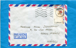 MARCOPHILIE-Lettre-NLLE CALEDONIE >Françe-cad-Tontouta-aéroport-1977-stamps N°A262-bicentenaire Révolution - Briefe U. Dokumente