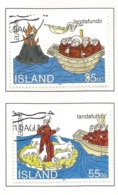 Island 1994  Mi.Nr. 800 / 801 , EUROPA CEPT - Entdeckungen Und Erfindungen - Gestempelt / Fine Used / (o) - 1994