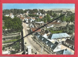 CPSM Grand Format - En Avion Au Dessus De...3k. Noyelles Sur Mer -(Somme) - Vue Générale Et Hôtel Des Voyageurs - Noyelles-sur-Mer