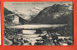 MTV-35  Hotel Mattmark Monte Moro Pass Ob Saas-Almagell. Gelaufen 1925 - Saas-Almagell