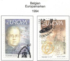 Belgien  1994  Mi.Nr. 2607 / 2608, EUROPA CEPT - Entdeckungen Und Erfindungen - Gestempelt / Used / (o) - 1994
