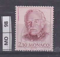 MONACO    1990	Principe Ranieri, 2,30 Usato - Gebruikt