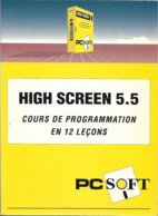 High Screen 5.5 - Cours De Programmation (1991, TBE+) - Informatique