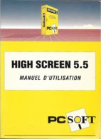 High Screen 5.5 - Manuel D'utilisation (1991, TBE+) - Informatica