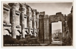 CPSM - BAALBEK (Liban) - Ruines De Baalbek - Le Temple De Bacchus - Intérieur - Líbano