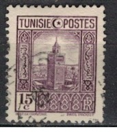 TUNISIE               N°     YVERT  166   OBLITERE       ( Ob  5/39 ) - Used Stamps