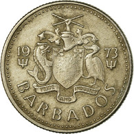 Monnaie, Barbados, 10 Cents, 1973, Franklin Mint, TB+, Copper-nickel, KM:12 - Barbades