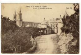 Delcampe - Carte Postale Ancienne Tarascon - Saint Michel De Frigolet. Un Coin De L'Abbaye Vue Du Sud - Tarascon