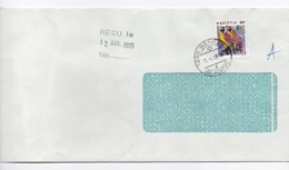 Enveloppe HELVETIA SUISSE Oblitération 1200 GENEVE 24 11/04/1993 - Poststempel