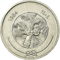 Monnaie, MALDIVE ISLANDS, Laari, 1984/AH1404, TTB, Aluminium, KM:68 - Maldivas