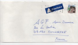 Enveloppe HELVETIA SUISSE Oblitération 1200 GENEVE 2 EXP. LETTRES 05/02/1995 - Poststempel