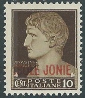 1941 ISOLE JONIE EFFIGIE 10 CENT MH * - UR45-6 - Isole Ionie