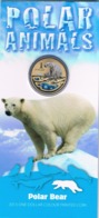 AUSTRALIA • 2013 • $1 • Polar Animals - Polar Bear • Coloured Uncirculated Coin - Other & Unclassified