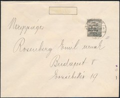 Nyugat Magyarország V. 1921 60f Fordított Felülnyomással Levélen. Signed: Bodor - Sonstige & Ohne Zuordnung