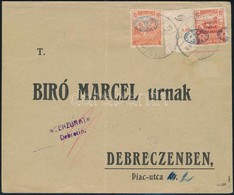 Debrecen 1919 Cenzúrás Helyi Levél. Signed: Bodor - Autres & Non Classés