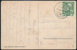 1913 2 Db Képeslap Osztrák Bérmentesítéssel 'FIUME - CATTARO TENGERI POSTA' Ill. 'CATTARO- FIUME TENGERI POSTA' Bélyegzé - Other & Unclassified