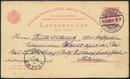 1880 5kr + 5kr Válaszos Díjjegyes Levelezőlap Antwerpenbe Küldve, A Válaszlap Megcímezve - Other & Unclassified