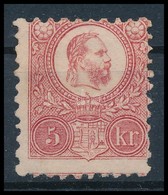 (*) 1871 Réznyomat Képbe Fogazott 5kr (*27.500) - Otros & Sin Clasificación