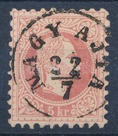 O 1867 5kr  'NAGY AJTA' (Gudlin 600 Pont) - Other & Unclassified