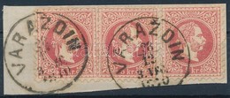 1867 3 X 5kr 'VARAZDIN' - Andere & Zonder Classificatie